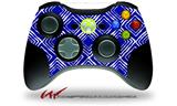 Wavey Royal Blue - Decal Style Skin fits Microsoft XBOX 360 Wireless Controller (CONTROLLER NOT INCLUDED)