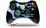 Metal Flames Blue - Decal Style Skin fits Microsoft XBOX 360 Wireless Controller (CONTROLLER NOT INCLUDED)