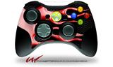 Metal Flames Red - Decal Style Skin fits Microsoft XBOX 360 Wireless Controller (CONTROLLER NOT INCLUDED)