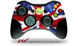 Union Jack 01 - Decal Style Skin fits Microsoft XBOX 360 Wireless Controller (CONTROLLER NOT INCLUDED)