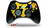 Iowa Hawkeyes Tigerhawk Gold on Black 02 - Decal Style Skin fits Microsoft XBOX 360 Wireless Controller (CONTROLLER NOT INCLUDED)