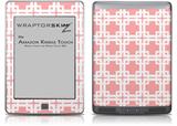 Boxed Pink - Decal Style Skin (fits Amazon Kindle Touch Skin)