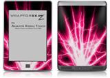 Lightning Pink - Decal Style Skin (fits Amazon Kindle Touch Skin)
