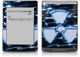 Radioactive Blue - Decal Style Skin (fits Amazon Kindle Touch Skin)