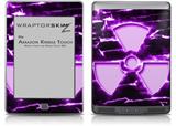 Radioactive Purple - Decal Style Skin (fits Amazon Kindle Touch Skin)
