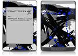 Abstract 02 Blue - Decal Style Skin (fits Amazon Kindle Touch Skin)
