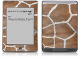 Giraffe 02 - Decal Style Skin (fits Amazon Kindle Touch Skin)