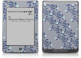 Victorian Design Blue - Decal Style Skin (fits Amazon Kindle Touch Skin)