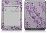 Victorian Design Purple - Decal Style Skin (fits Amazon Kindle Touch Skin)