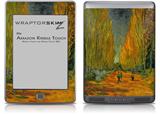 Vincent Van Gogh Alyscamps - Decal Style Skin (fits Amazon Kindle Touch Skin)