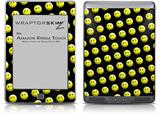 Smileys on Black - Decal Style Skin (fits Amazon Kindle Touch Skin)