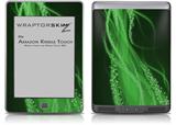 Mystic Vortex Green - Decal Style Skin (fits Amazon Kindle Touch Skin)
