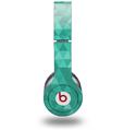 Skin Decal Wrap works with Original Beats Solo HD Headphones Triangle Mosaic Seafoam Green Skin Only (HEADPHONES NOT INCLUDED)