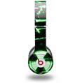 Skin Decal Wrap works with Original Beats Solo HD Headphones Radioactive Green Skin Only (HEADPHONES NOT INCLUDED)