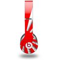 Skin Decal Wrap works with Original Beats Solo HD Headphones Rising Sun Japanese Flag Red Skin Only (HEADPHONES NOT INCLUDED)