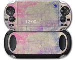Pastel Abstract Pink and Blue - Decal Style Skin fits Sony PS Vita
