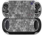 Triangle Mosaic Gray - Decal Style Skin fits Sony PS Vita