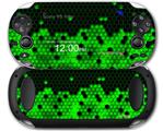 HEX Green - Decal Style Skin fits Sony PS Vita