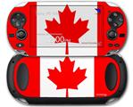 Canadian Canada Flag - Decal Style Skin fits Sony PS Vita