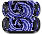 Alecias Swirl 02 Blue - Decal Style Skin fits Sony PS Vita