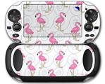 Flamingos on White - Decal Style Skin fits Sony PS Vita