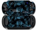 Skulls Confetti Blue - Decal Style Skin fits Sony PS Vita