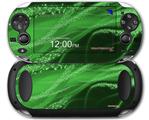 Mystic Vortex Green - Decal Style Skin fits Sony PS Vita
