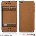 iPhone 4S Skin Wood Grain - Oak 02