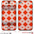 iPhone 4S Skin Boxed Red