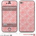iPhone 4S Skin Wavey Pink