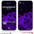 iPhone 4S Skin HEX Purple