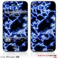 iPhone 4S Skin Electrify Blue