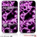iPhone 4S Skin Electrify Hot Pink