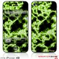 iPhone 4S Skin Electrify Green