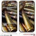 iPhone 4S Skin Bullets