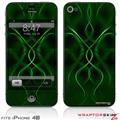 iPhone 4S Skin Abstract 01 Green