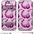 iPhone 4S Skin Petals Pink