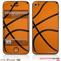 iPhone 4S Skin Basketball