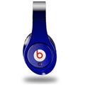 WraptorSkinz Skin Decal Wrap compatible with Original Beats Studio Headphones Smooth Fades Blue Black Skin Only (HEADPHONES NOT INCLUDED)