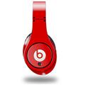 WraptorSkinz Skin Decal Wrap compatible with Original Beats Studio Headphones Solids Collection Red Skin Only (HEADPHONES NOT INCLUDED)