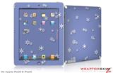 iPad Skin Snowflakes (fits iPad 2 through iPad 4)