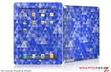 iPad Skin Triangle Mosaic Blue (fits iPad 2 through iPad 4)