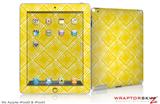 iPad Skin Wavey Yellow (fits iPad 2 through iPad 4)