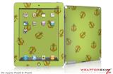 iPad Skin Anchors Away Sage Green (fits iPad 2 through iPad 4)