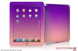 iPad Skin Smooth Fades Pink Purple (fits iPad 2 through iPad 4)