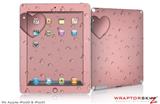 iPad Skin Raining Pink (fits iPad 2 through iPad 4)