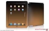 iPad Skin Smooth Fades Bronze Black (fits iPad 2 through iPad 4)