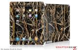 iPad Skin WraptorCamo Grassy Marsh Camo Dark Gray (fits iPad 2 through iPad 4)