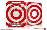 iPad Skin Bullseye Red and White (fits iPad 2 through iPad 4)