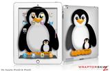 iPad Skin Penguins on White (fits iPad 2 through iPad 4)